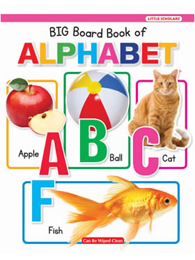 Little Scholarz New Big Board Book Of Alphabet